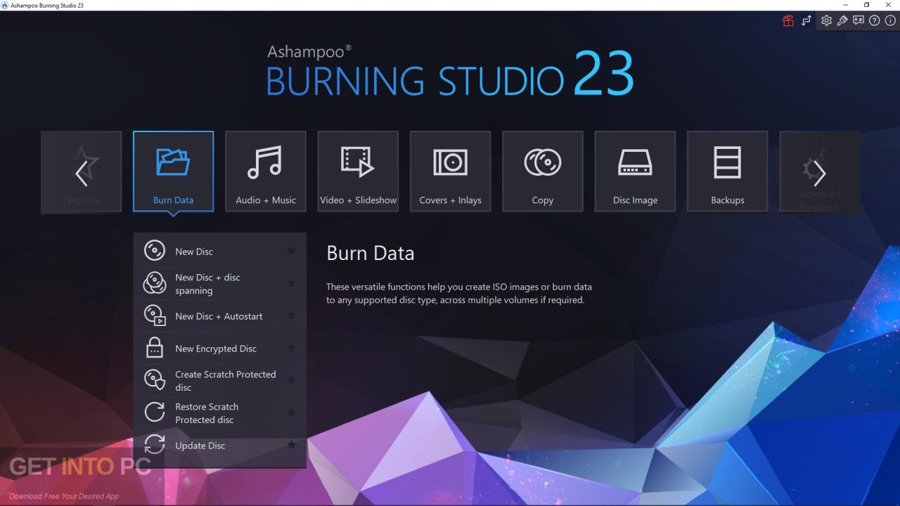 Ashampoo Burning Studio 2022 Free Download