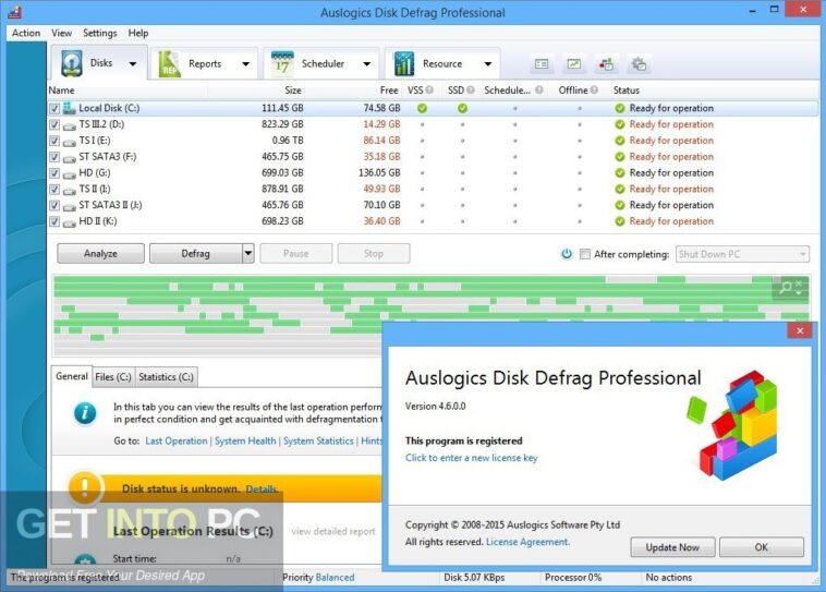 Auslogics Disk Defrag Pro 2022 Free Download
