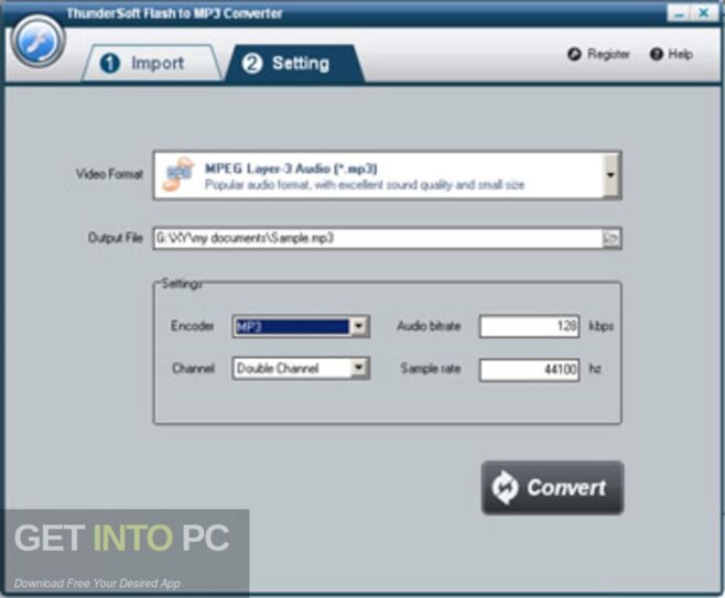 ThunderSoft Flash to MP3 Converter Free Download
